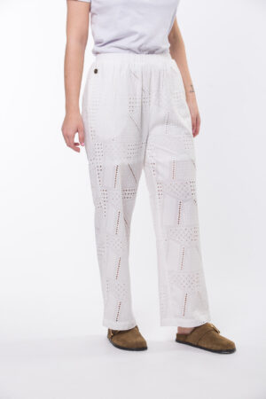PANTALÓN BORDADO DE MUJER - PALOMA
