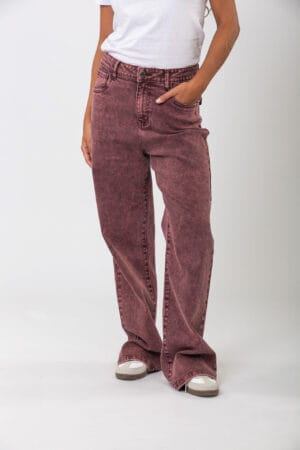 PANTALÓN DE JEAN WIDE LEG- PUGLIA