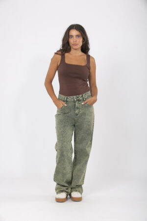 PANTALÓN DE JEAN WIDE LEG- PUGLIA