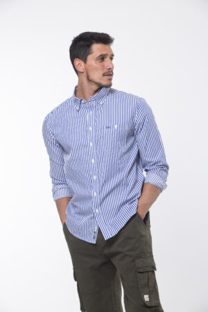 Alternative view of CAMISA RAYADA- GAEL