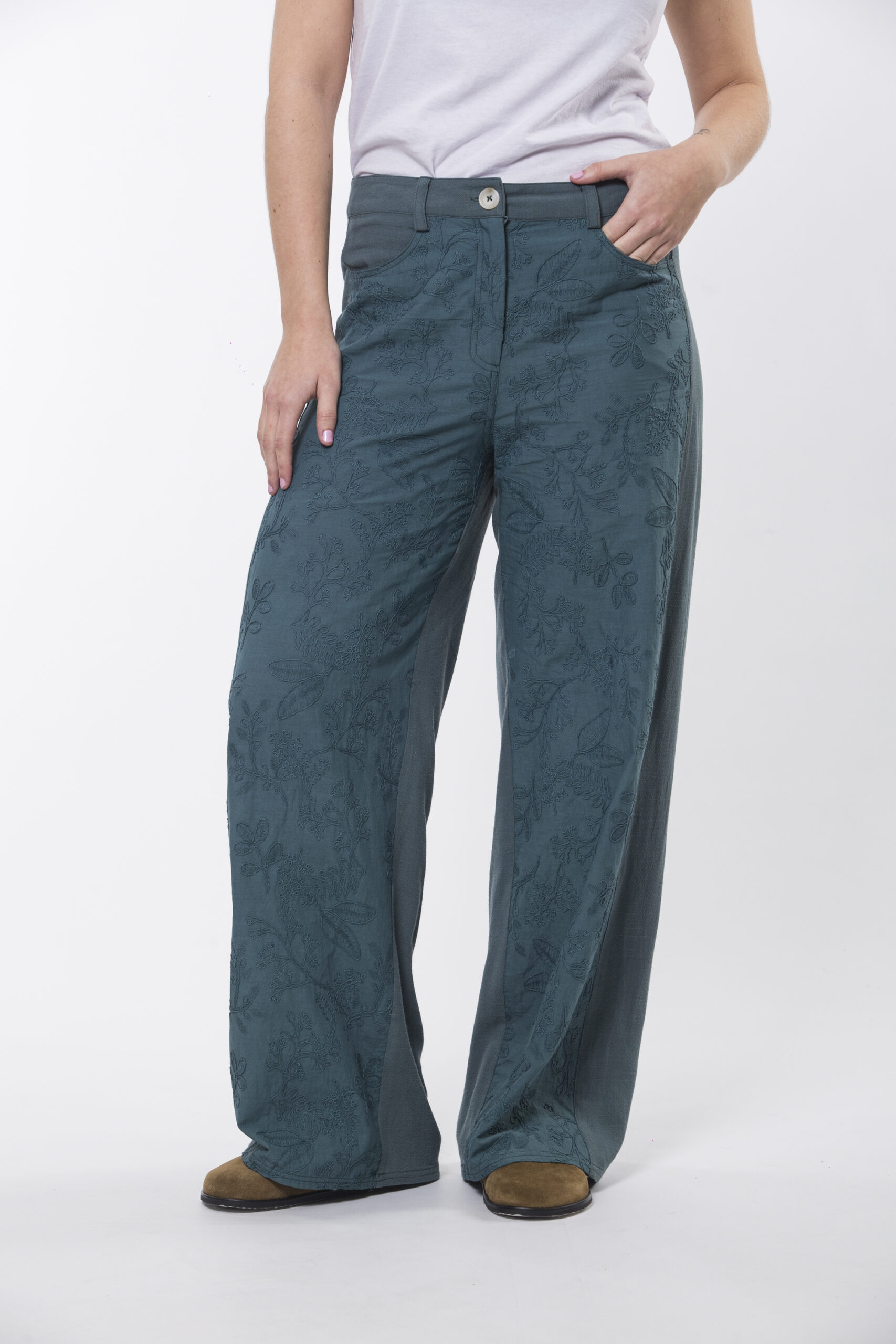 PANTALÓN LINO - OLIVIA