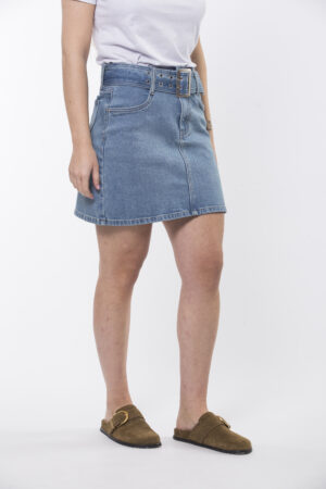 Alternative view of POLLERA DENIM - MALTA