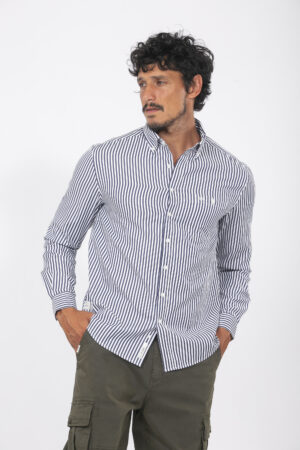 Alternative view of CAMISA RAYADA - GAEL SS26