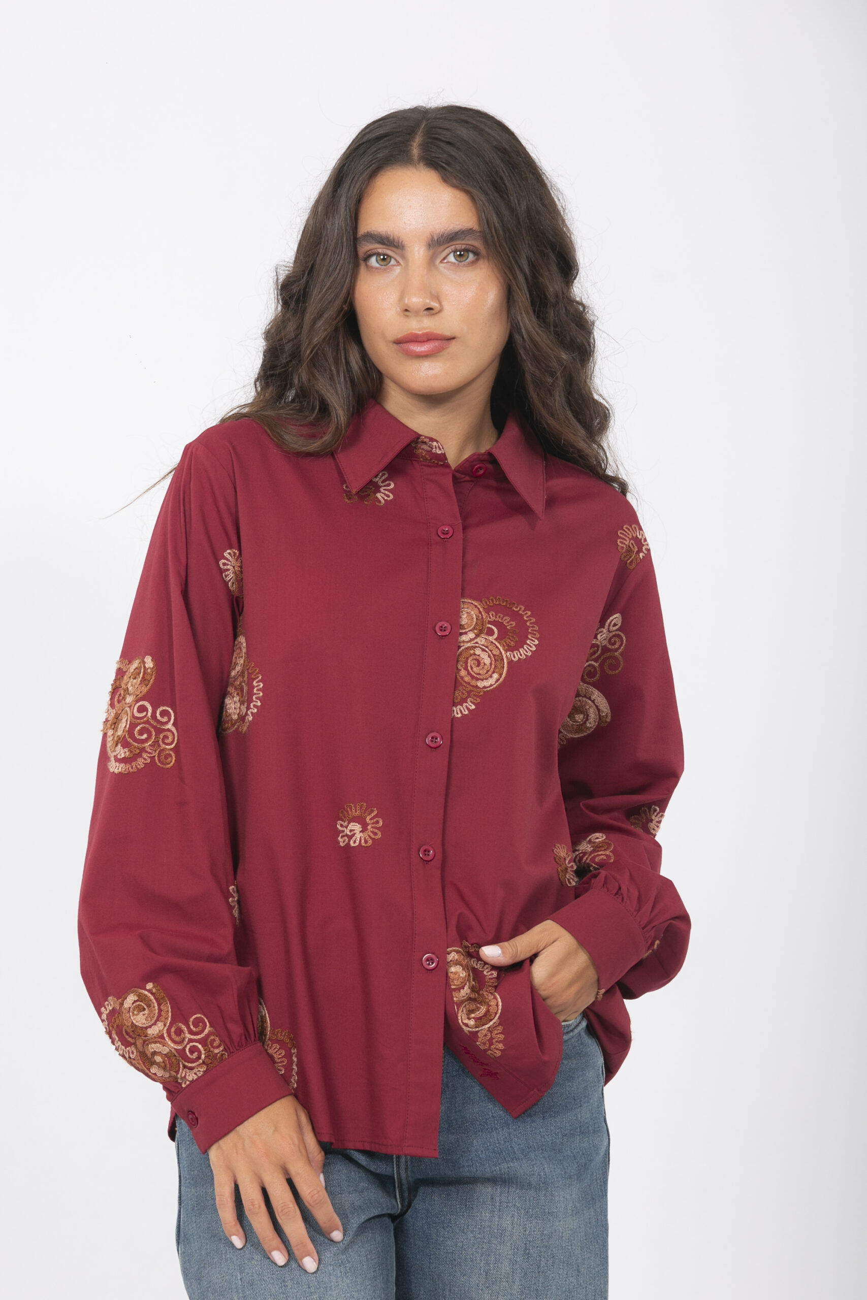 CAMISA BORDADA