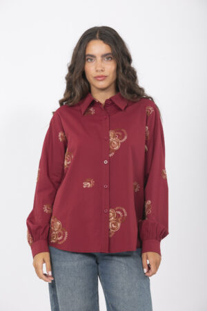 Alternative view of CAMISA BORDADA